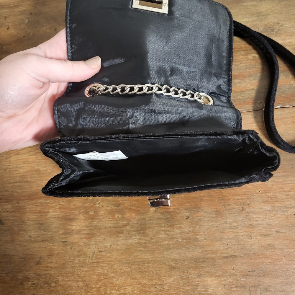 Target Mini purse, black with gems - Picture 2 of 5